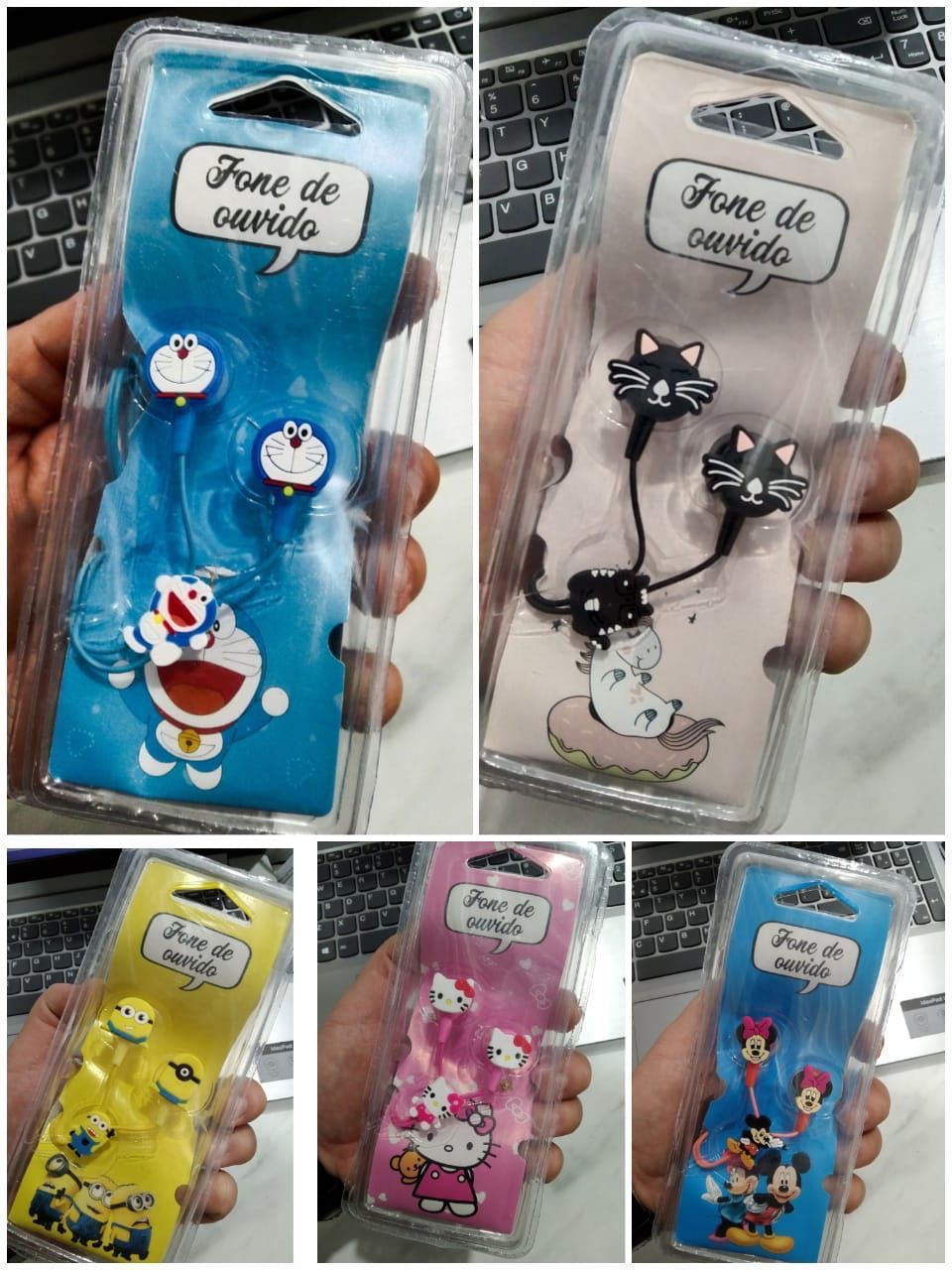 HEADSET KARAKTER + MIX DISNEY